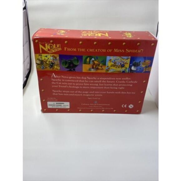 DAVID KIRK'S Nova The Robot Sparky Dog BOOK & TOY Set - Picture 4 of 7